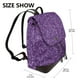 thumbnail image 2 of Fotbe Purple Glitter Mochila Bolso con Estampado para Mujer, Mochila Antirrobo de Nylon Impermeable, Bolsa Ligera de Hombro, 2 of 4