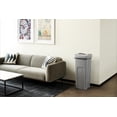 thumbnail image 7 of PLKJYEHD Square Garbage Bin with Non-touchable Swinging Lid, 23 Gallons in Gray Color, Highly Suitable for Outdoor, Restaurant, School and Kitchen Areas., 7 of 7