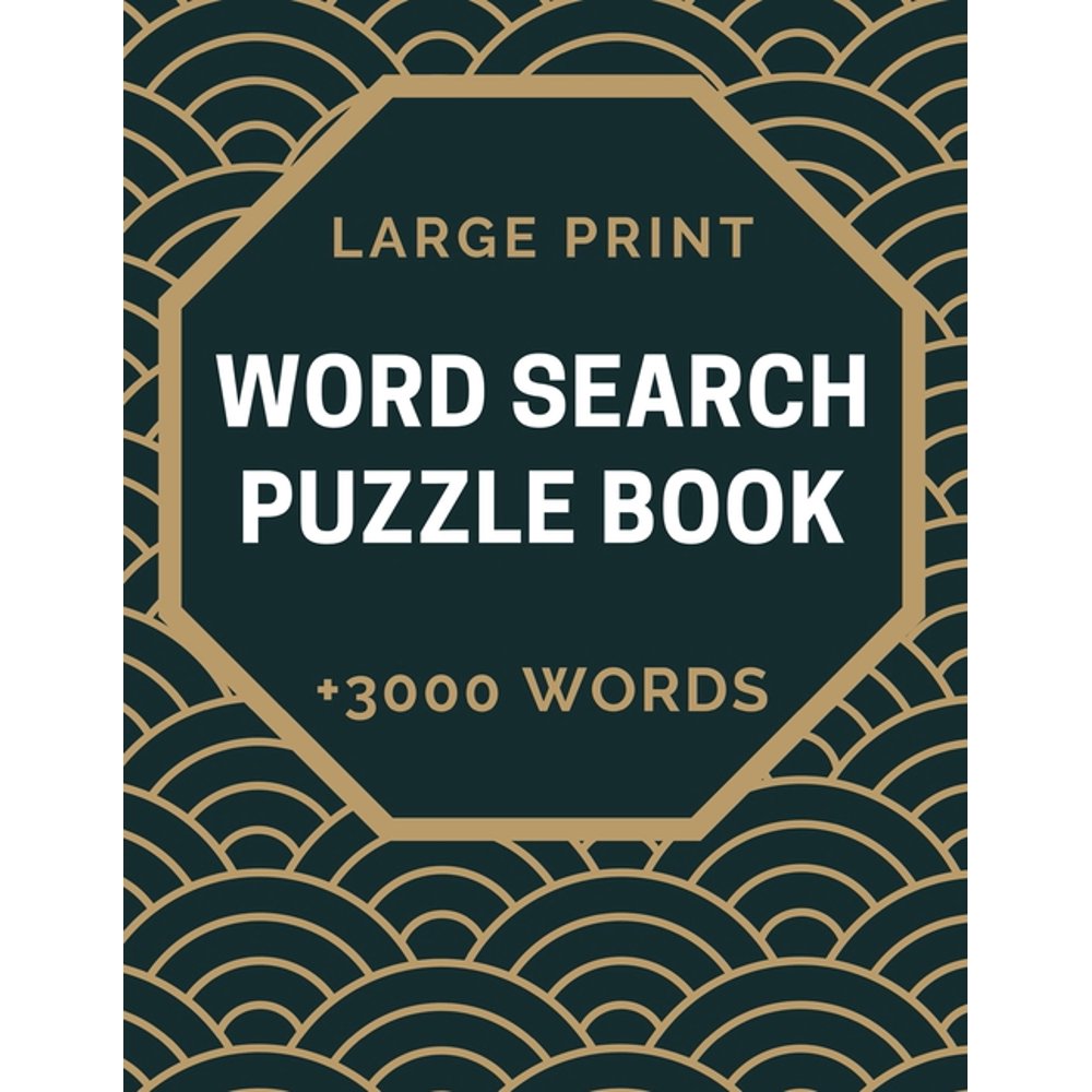 Word Search Puzzle Book Word Search Puzzle Books for Adults Large