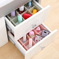 thumbnail image 3 of 8 Pcs Plastic DIY Grid Drawer Adjustable Separator Divider Household Necessities Storage Organizer Space-saving Tools, 3 of 9
