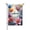 HYQ2, variant on Welcome Spring Garden Flag 12x18 Inch Double Sided Floral Butterfly Garden Decor, White Fence Gate Pathway Flowers Yard Outdoor Flag