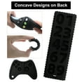 thumbnail image 5 of Baby Teething Toys, 2 Pcs Silicone Teething Toys for 3-6 month 6-12 Months - Sensory Toy Chew Toys Educational Toys for Toddler, Remote Control and Game Controller Teething Toys Set  - Black, 5 of 6