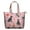 Schnauzer Dogs And, variant on Rottweiler Dogs with Pioneer Flower Travel Tote Bags for Women Carry On,Large Weekender Bags for Women Travel,Multi Functional Duffle Bag for Work,Shopping,Sports