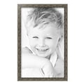 thumbnail image 2 of ArtToFrames 15" x 24" Silver Picture Frame, 15x24 inch Silver Wood Poster Frame (WOM-4993),  Pack, 2 of 7