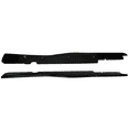 thumbnail image 7 of Ikon Motorsports Compatible with 14-19 Chevy Corvette C7 Pair Side Skirts Left Right Extension Glossy Black, 7 of 7