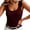 C315 Red, variant on Women Tank Tops Flutter Sleeve Scoop Neck Solid Color Slim Fit Lightweight Summer Casual Simple Outdoor Daily Wear Womens Tank Tops Size L Black