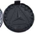 thumbnail image 4 of Tapacubos JShteea 75mm con insignia para Mercedes negro 4 uds, 4 of 9