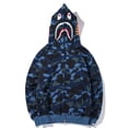 thumbnail image 1 of Nueva Chamarra BAPE Shark Camuflaje Sudadera Con Capucha Hombres Mujeres Un Baño Mono Casual Suéter 7 Colorespangjing, 1 of 4