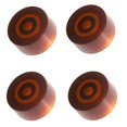 thumbnail image 2 of 4 Pcs Perilla De Guitarra Botón De Potenciómetro Acrílico Producción Instrumentos Musicales café Hugo Perilla de guitarra, 2 of 9