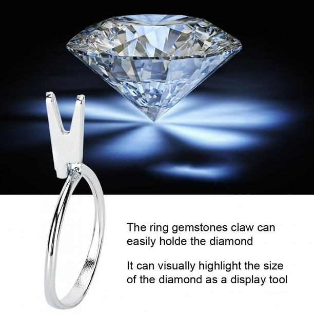 Diamond on sale holder ring