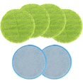 thumbnail image 2 of UYGDUY-Electric Mop Pads, 6.3inch Floor Cleaning Round Spin Mop Pads for Electric Mop, 6.3inch Round Electric Mop Pads(6 Pack), 2 of 4