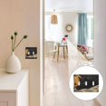 thumbnail image 7 of Yayeee Toggle Light Switch Wall Plate 2-Gang 4.56"x4.48" Decorative Outlet Cover, Retro Halloween Cat, 7 of 7