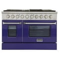thumbnail image 2 of Kucht Professional 48" Stainless Steel Propane Gas Range in Silver/Blue, 2 of 13