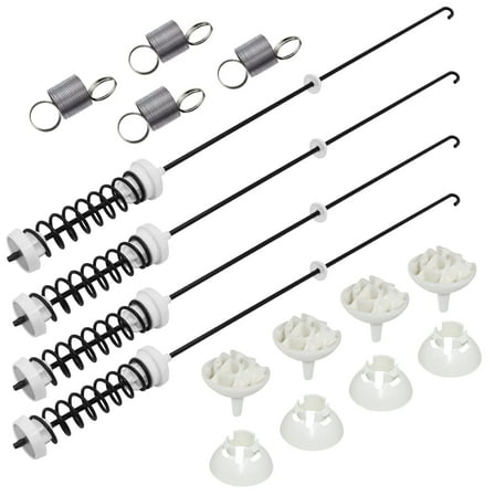 Flngr W10780048 Washer Suspension Rod Kit(4 packs) WTW4800XQ4 WTW4800XQ1 RTW4640YQ1 ATW4675YQ1