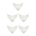 thumbnail image 3 of Monstrate El colgante de pared de macramé elegante agrega un toque de lujo a la decoración del hogar Decoración colgante de pared interior Type2 NO2, 3 of 6
