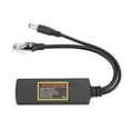 thumbnail image 1 of POE Separator, Fast Speed Data Transmission Stable Reliable Operation Durable Convenient Ethernet Power Supply POE Adapter  for Small  Device, 1 of 7