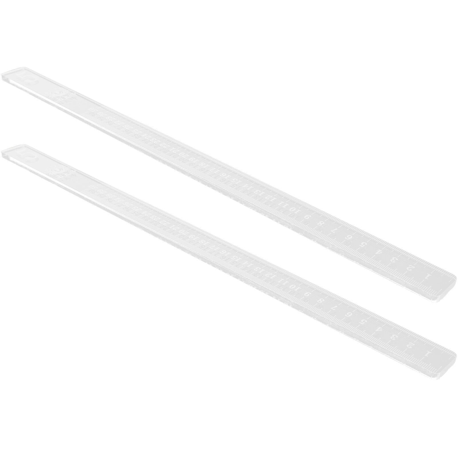 1 Pair of Measuring Dough Strips Dough Thickness Balance Ruler Cookie Dough  Smoother Baking Accessories 