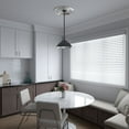 thumbnail image 6 of Ekena Millwork 19"OD x 3 1/2"ID x 1"P Cole Thermoformed PVC Ceiling Medallion (Fits Canopies up to 5 1/8"), Bright Coat Chrome, 6 of 10