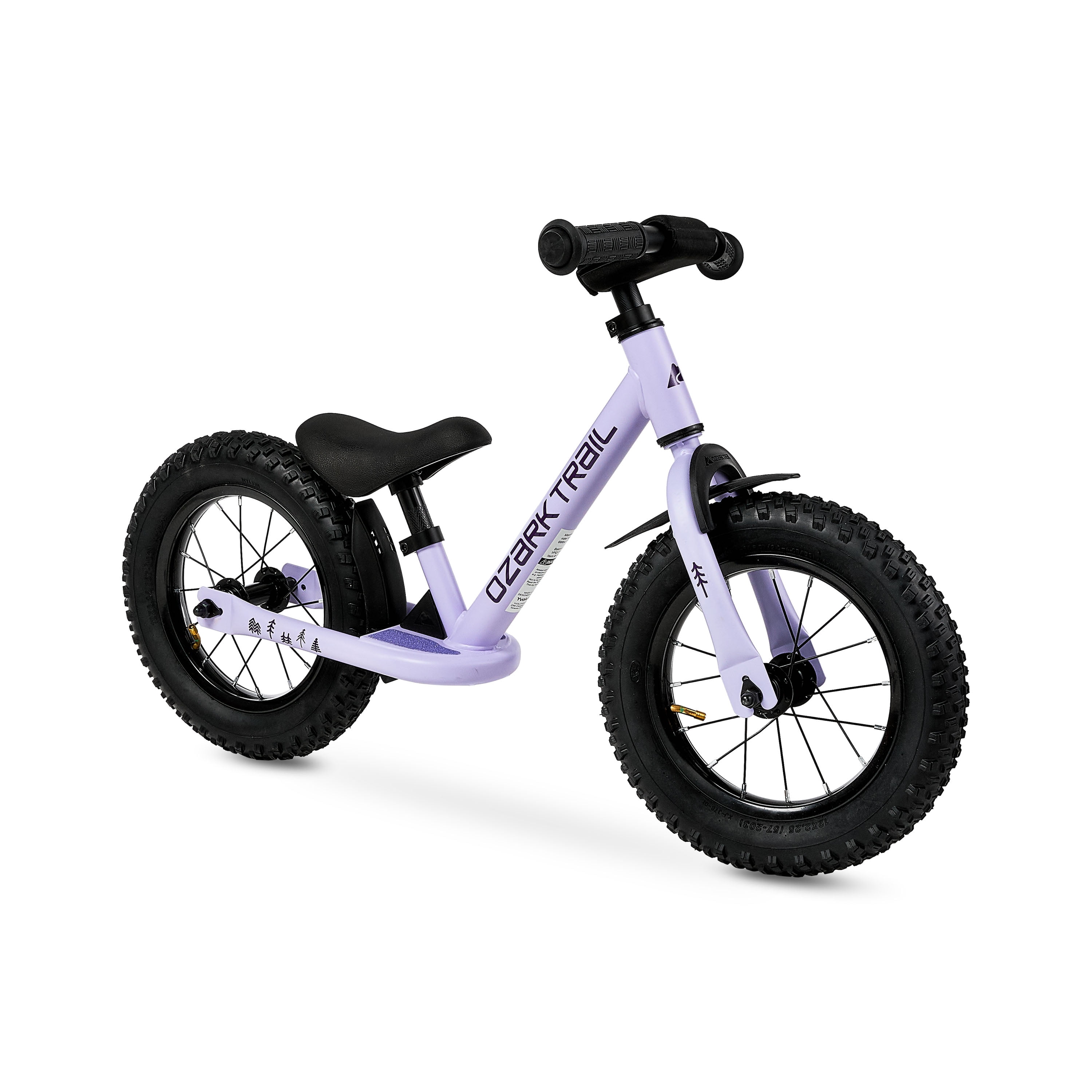 Ozark Trail 12" M.1 Timber Kids' Balance Bike, Purple, Unisex