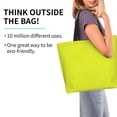 thumbnail image 2 of Disketp Yellow Bolsa Tote Estampada para Mujer, Bolso de Hombro y de Mano para Compras y Viajes, 2 of 8