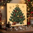 thumbnail image 6 of DIY Christmas Pearl Diamond Painting Art Kit with Frame, Christmas Pearl Beads Art Craft for DIY Lover Beginner for Home Wall Decor, Healing Stress-Relieving.F, 6 of 6