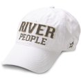 thumbnail image 2 of Pavilion Gift Company River People Adjustable Baseball Cap, White, 2 of 4