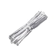 thumbnail image 4 of Unique Bargains 3-Inches Metallic Twist Ties for Bags Silver 800pcs, 4 of 4