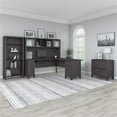 thumbnail image 2 of Pemberly Row 72W L Shaped Desk Set with Storage in Storm Gray - Engineered Wood, 2 of 7