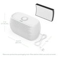 thumbnail image 3 of Pure Enrichment PureZone Breeze Tabletop 2-in-1 Air Purifier with True HEPA Filter - Ideal for Home, Bedroom, & Office Desktop Surfaces, 3 of 9