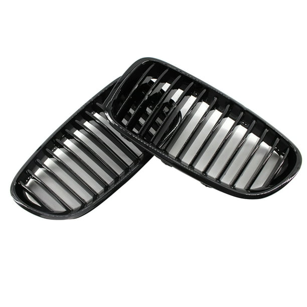 Front Grill Grille,Gloss Black Car Grille Front Bumper Grill Front Radiator Grille Crafted with