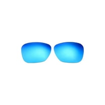 Walleva Ice Blue Polarized Replacement Lenses for Ray-Ban RB3136 Caravan 55mm Sunglasses
