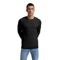 thumbnail image 2 of GIRUNS Men's CrewNeck Sweater Slim Fit Lightweight Long sleeve Sweatshirts Soft Casual Pullover Sweater For Men, 2 of 5