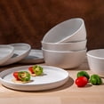 thumbnail image 4 of Juego de vajilla Lefonte Stoneware, 12 piezas, servicio para 4 personas, color blanco, 4 of 6