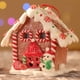 thumbnail image 3 of Casas de pueblo con escena navideña,Edificios navideños iluminados con LED,Casa pequeña que brilla intensamente de Navidad, 3 of 5