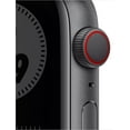 thumbnail image 2 of Restored Apple Watch Nike Series 6 GPS + Cellular, 44mm Space Gray Aluminum Case with Anthracite/Black Nike Sport Band - Regular, 2 of 3