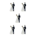 thumbnail image 2 of Wosthever Soporte de la boda de la estatuilla de la resina del novio de la decoración de la torta Type6 NO6, 2 of 6