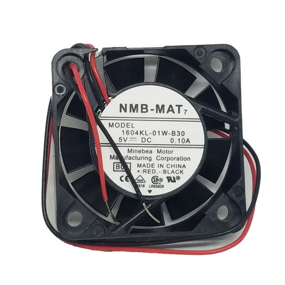 1604KL-01W-B30, Axial Fans DC, 40x10mm 5VDC, Rib, 2-Wire, 1604KL-01W-B30-B00