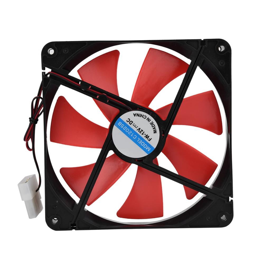 Mgaxyff 14cm 12V Ultraquiet Case Cooler PC Cooling Fan for Desktop