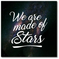 Made of Stars Gallery-Wrapped Canvas Wall Art, 16x16