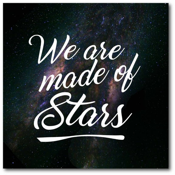 Made of Stars Gallery-Wrapped Canvas Wall Art, 16x16