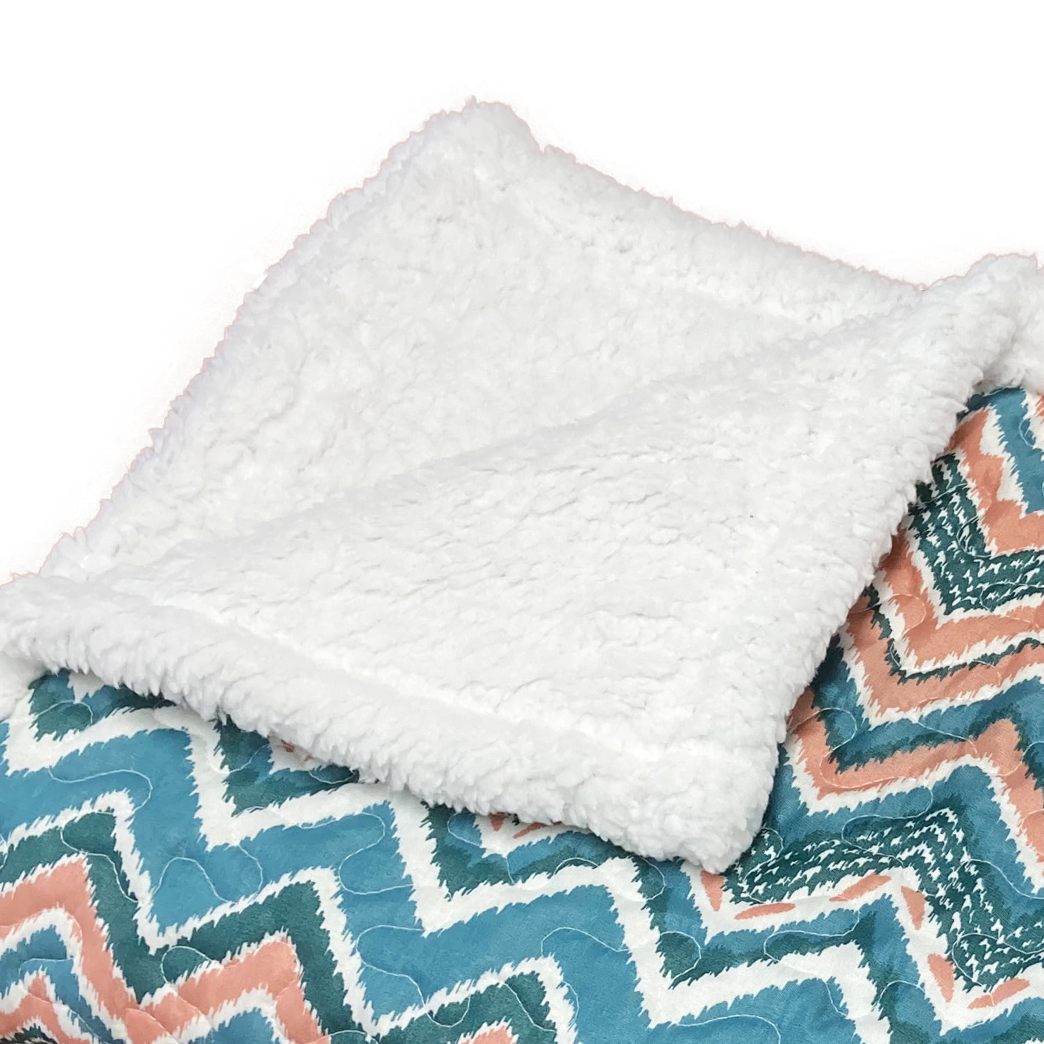 Olivia Sherpa Throw