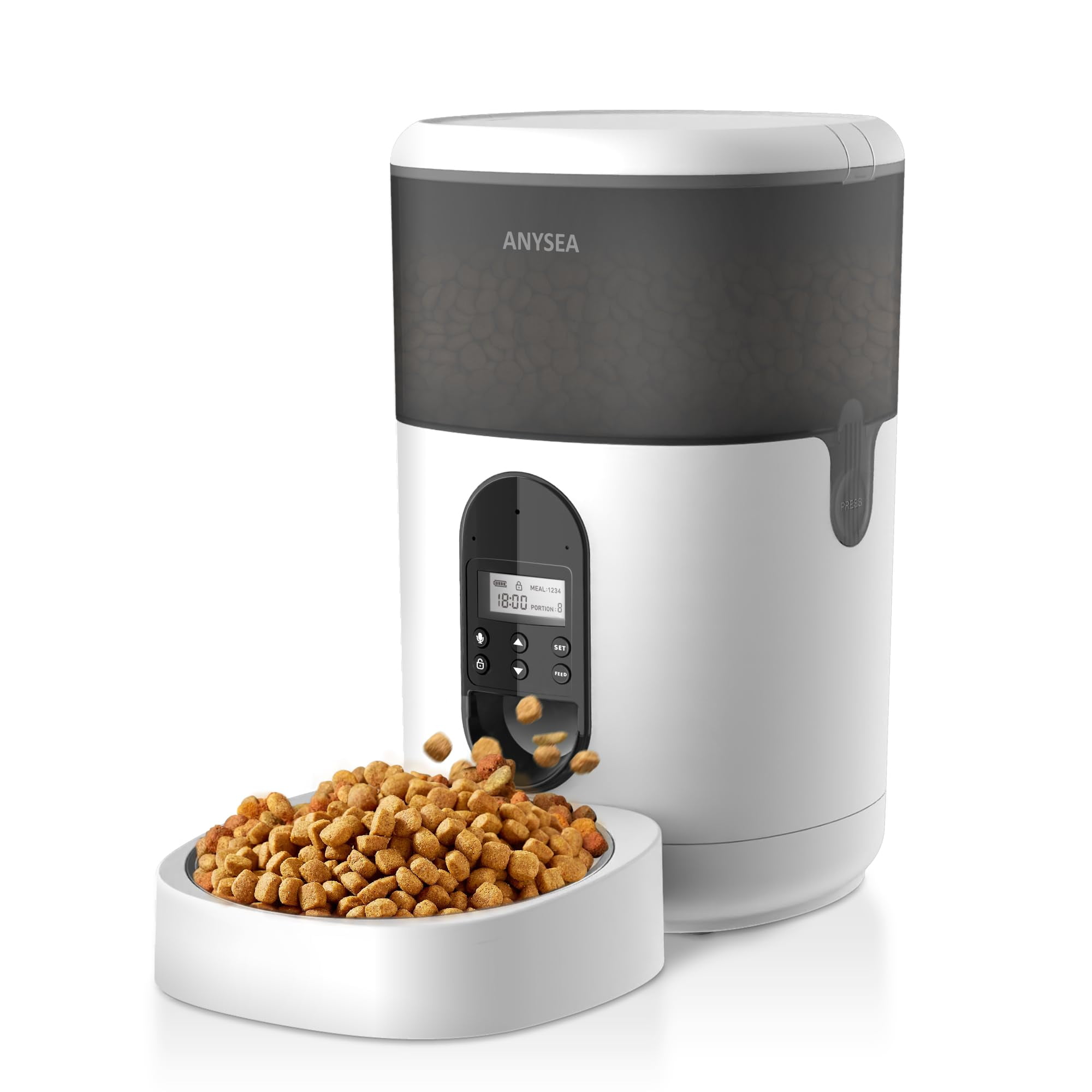 Portion control dog feeder hotsell