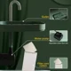 thumbnail image 4 of Fuente de agua para gatos ultra silenciosa de 1,5 l, dispensador de agua automático inteligente para mascotas y perros, bomba de prevención de quemaduras, recirculación de filtrín, 4 of 5