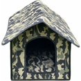 thumbnail image 1 of Tienda para mascotas al aire libre, refugio para gatos compuesto de EVA impermeable, condominio tipo Villa para gatos sin deformación, jaula plegable para perros y gatos, casas para gatos M, 1 of 5