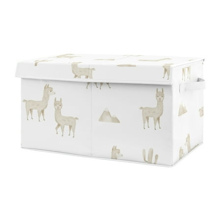 UPC: 0846480086567 | Boho Llama Storage Fabric Toy Box by Sweet Jojo Designs