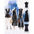 thumbnail image 3 of Womens Black One Shoulder Sleeveless Ruffle Long Maxi Dress for Vacation, 3 of 7