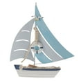 thumbnail image 5 of FRCOLOR  Nautical Sailboat Model Marine Style Sailing Ship Seaside, 5 of 8