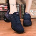 thumbnail image 3 of CERYTHRINA Women’s Jazz Shoes Lace up Zumba Platform Lightweight Split&nbsp;Sole&nbsp;Dance&nbsp;Sneakers Black 38, 3 of 8