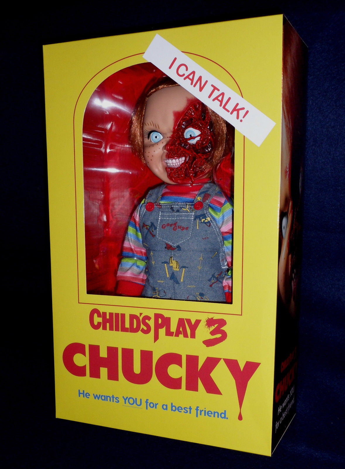 Chucky - Muñeco Parlante Designer Series Pizza Face Chucky 38 cm
