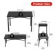 thumbnail image 1 of Yeshouse juego de mesa de comedor de 4 piezas, incluye mesa, banco tapizado y 2 sillas, diseño compacto ideal para apartamento o comedor pequeño, 1 of 7